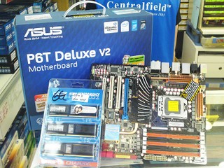 Core i7 + DDR3 記憶體組合優惠 ASUS P6T + OCZ DDR3 售 $3,388