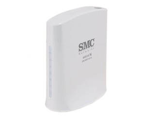簡約隱藏式2T2R天線 SMC WBR14S-NL無線路由器