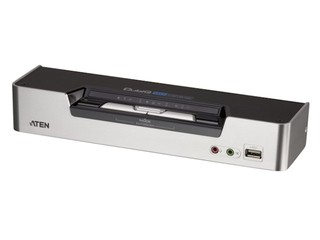 DVI雙顯示設計、內建2.1環徊立體聲 ATEN CS1642 DVI Dual View KVMP