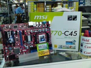 入門級AM3主機板只需HKD$699 MSI 770-C45主機板獨家發售