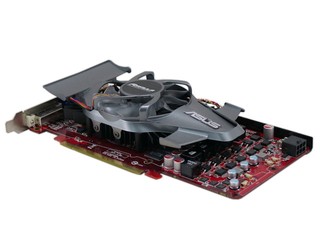 跑車型散熱器設計 ASUS EAH4770 FML繪圖卡
