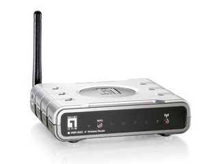 支援2組 SSID、設有WiFi開關 LevelOne WEB-6002 11n無線路由器