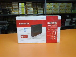 外置硬碟機特價發售 NESO 3.5吋 640GB只售 $499