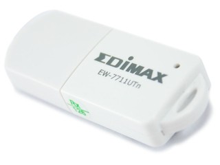 全球最細Wireless-N Client EDiMAX EW-7711UTn 網絡接收器