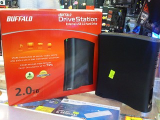 超大容量外置儲存裝置 Buffalo DriveStation 2TB 售 $2,155