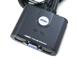 一制二用好幫手 ATEN 2-Port USB Cable KVM Switch