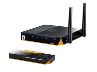 套裝優惠讓用家節省港幣$70 LevelOne WSK-3000 雙天線2合1組合