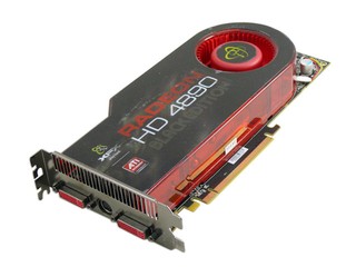 核心時脈超頻達15% XFX Radeon HD 4890 Black Edition