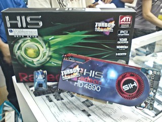 核心時脈大幅超頻至965MHz HIS Radeon HD4890 Turbo+