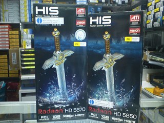 Radeon HD 5850繪圖卡正式開賣 HIS率先有售、其他品牌亦陸續到貨