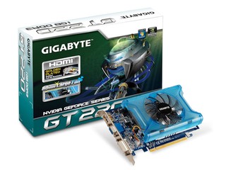 GIGABTYE發佈兩款全新繪圖卡 GF GT 220、GT 210現已有售