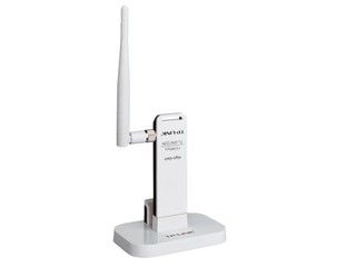 4dBi增益天線+底座設計 TP-LINK L-WN722NC無線網路接收器