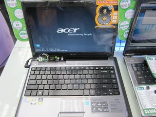  1.6kg 重量、 8 小時備用時間  Acer AS3810T行動電腦腦場有售