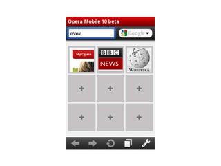 告別英文預覧版 選項內容更清晰 Opera Mobile 10 beta亞洲版登場 告別英文預覧版 選項內容更清晰 Opera Mobile 10 beta亞洲版登場