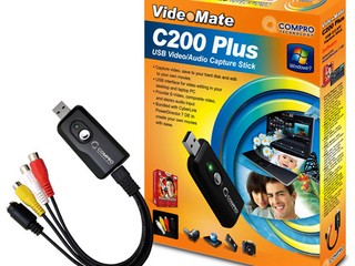 可直接上載 YouTube 分享 Compro 推出 C200 Plus USB 影音擷取棒