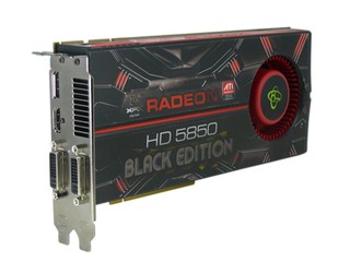 GPU、記憶體同時超頻  XFX HD-585A-ZNBC Black Edition