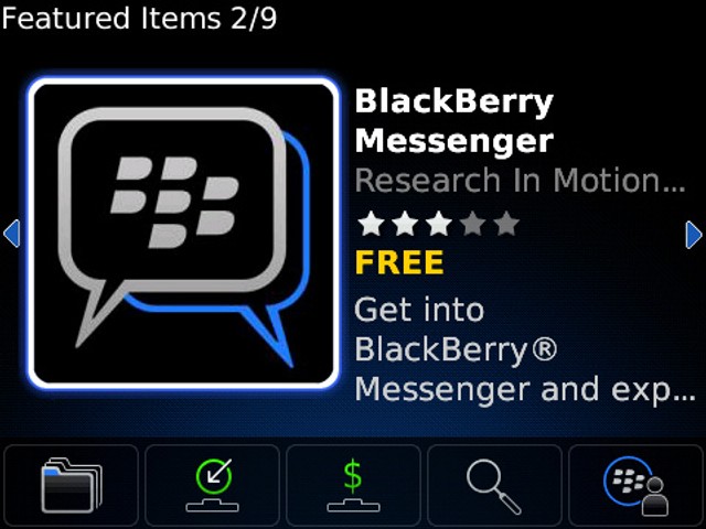 BlackBerry App World