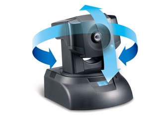 全方位水平與垂直旋轉監控 啟視錄IP530/530W全方位網絡攝影機