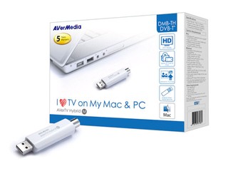 Mac 用戶也可欣賞數碼電視 AVerTV Hybrid M 4月上市