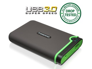 USB 3.0軍規級抗震外置硬碟 Transcend StoreJet 25M3