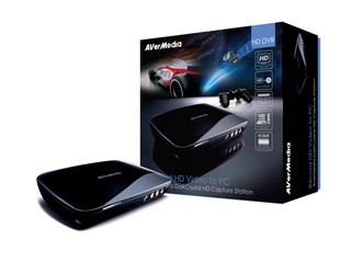 支援1080i高清色差擷取錄影 AVerMedia HD Capture Box