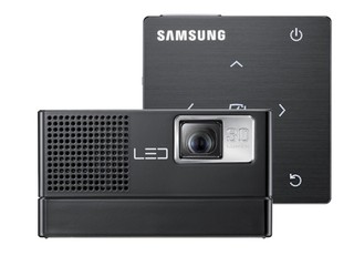 僅重130g、支援30ANSI流明 Samsung H03微型Pico投影機