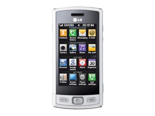 3 吋輕觸式屏幕、500 萬像素鏡頭 LG 全新Viewty Snap GM360i手機