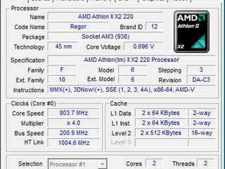 J&W 6150SE UC3 Athlon II x2 220