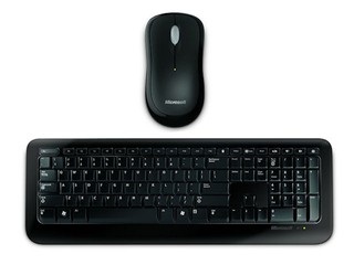 流線鋼琴面設計、接收範圍達15尺 微軟全新Wireless Desktop 800