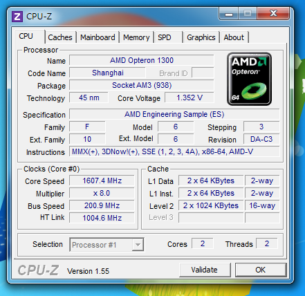 Athlon II x2 220 AMD ES