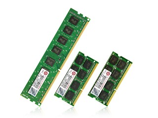 正式導入採用2Gbit容量顆粒 Transcend全新4GB記憶體模組