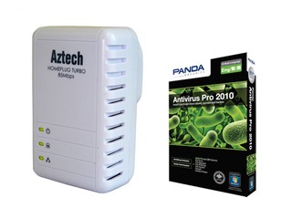 送您免費Panda防毒軟件 Aztech HomePlug優惠計劃