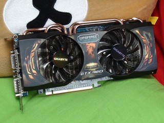 金手套配WindForce 2X設計 GIGABYTE GV-N460SO-1GI繪圖卡