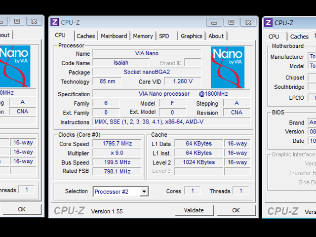 Dual Core Nano CPU-Z