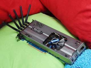 採用WHDI無線傳輸技術 Galaxy GeForce GTX 460 WHDI