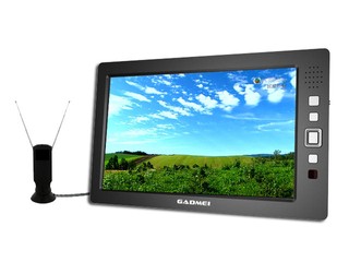 採用8吋屏幕、內建數碼電視晶片 Gadmei PTV881流動影音電視播放器