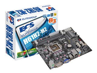 新一代入門級主機板平台 ECS H61H2-M2主機板正式上市