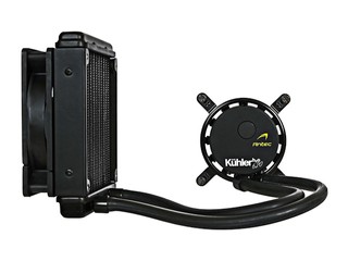 全銅散熱排+全封閉式循環泵 Antec KÜHLER H2O 620水冷散熱