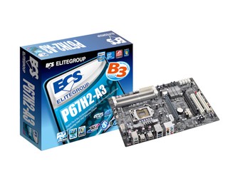 採用B3 Stepping晶片組 ECS P67H2-A3主機板正式上市