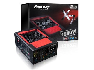 80PLUS GOLD認証、多項高階用料 Huntkey X7-1200 旗艦級電源器