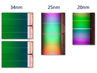 Intel、Micron合成最先進20nm制程 20nm NAND Flash可望於下半年投產