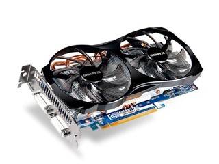Windforce倾斜式双风扇设计 GIGABYTE GV-N56GOC-1GI