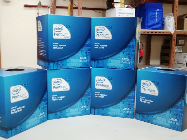 Intel G620 G840 G850