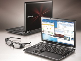 支援3D立體影像播放功能 Samsung RF712 3D行動電腦