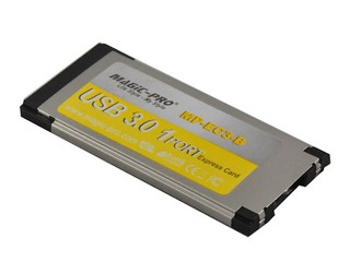 為行動電腦加入USB 3.0介面 Magic-Pro MP-EC3-B Express Card