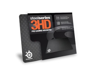 硬料塑膠材質、微細反光點 SteelSeries 3HD電競滑鼠墊