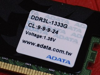 ADATA DDR3L 1333G 8G x 2