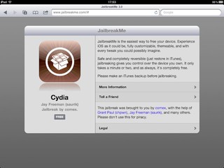 JailbreakMe 3.0破解推出後僅數天 Apple宣佈將推出iOS 4.3.4版本堵塞漏洞