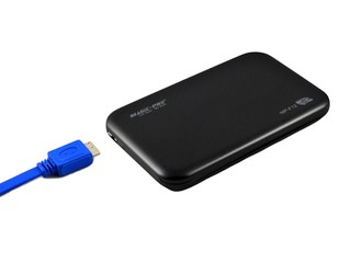 支援5Gbps傳輸頻寬、鋁合金外殼 Magic-Pro MP-F12 2.5吋硬碟外接盒