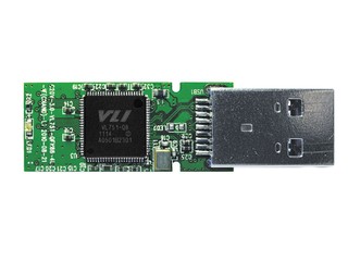 採用四通道及交錯技術設計 VIA VL751 USB 3.0 NAND 控制晶片 採用四通道及交錯技術設計 VIA VL751 USB 3.0 NAND 控制晶片